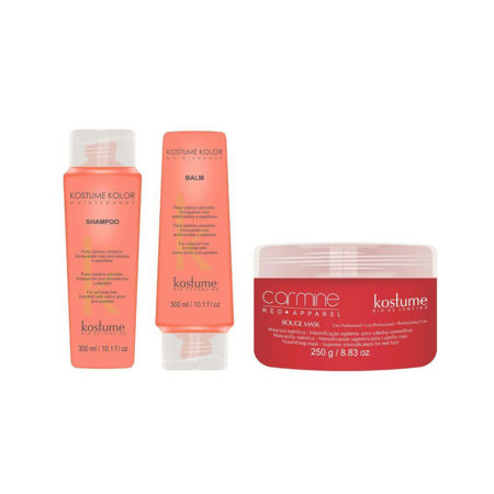 Imagen de Pack Kostume Color Maintenance Sh + Aco + Mascara Red