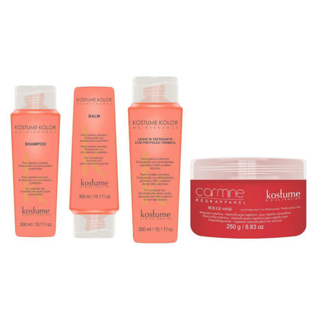 Imagen de Pack kostume Color Maintenance Sh + Aco +Leave + Mascara Red