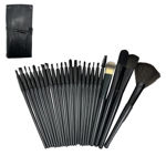 Imagen de Set de Brochas de Maquillaje 24 Piezas Colores Surtidos