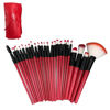 Imagen de Set de Brochas de Maquillaje 24 Piezas Colores Surtidos