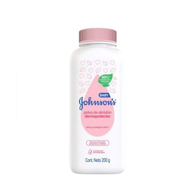 Imagen de Polvo de Almidon Dermoprotector Johnsons Baby 200 g