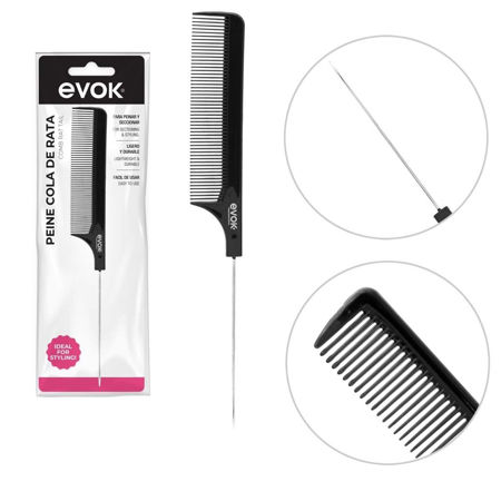 Imagen de Peine Cola Metal EVOK 353