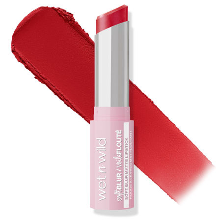 Imagen de Labial Wet N Wild Soft Blur Matte Little Red Rosette