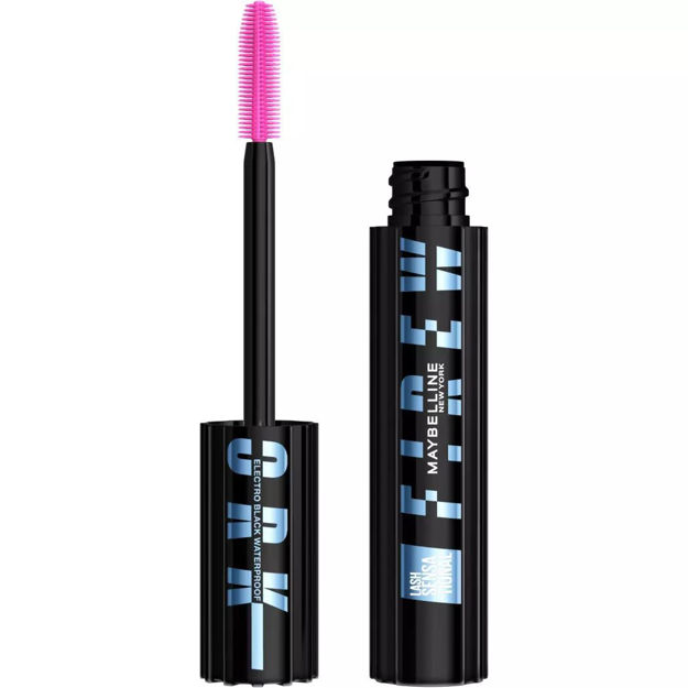 Imagen de Mascara de Pestañas Maybelline Firework 800 Electro Black WP