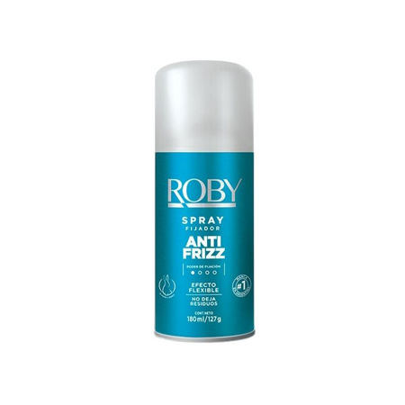 Imagen de Spray Fijador Anti Frizz Roby 180 ml