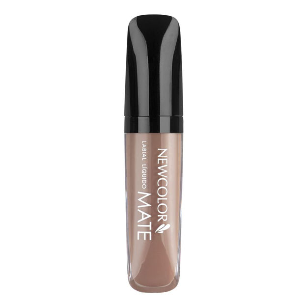 Imagen de Labial Liquido Mate Newcolor N°01 Cocoa
