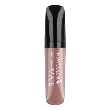 Imagen de Labial Liquido Mate Newcolor N°07 Marsala
