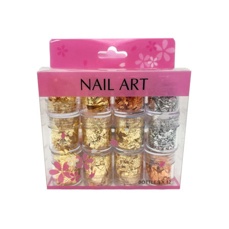 Imagen de Decoracion para Uñas Metal Pack 12 unidades 2465182