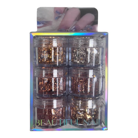 Imagen de Decoraciones de Uñas Cobre Beauty Style