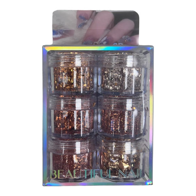 Imagen de Decoraciones de Uñas Cobre Beauty Style