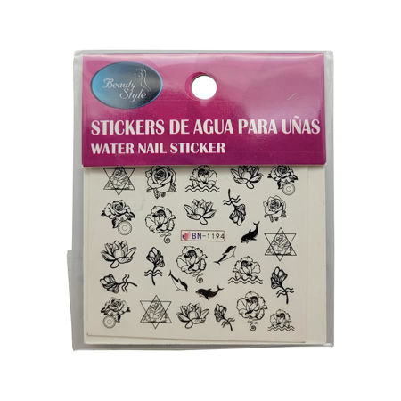 Imagen de Stickers de Agua para Uñas Beauty Style 2465043