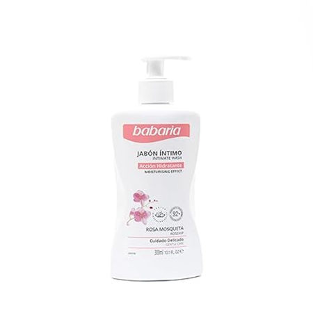 Imagen de Jabon Intimo Babaria Rosa Mosqueta 300 ml