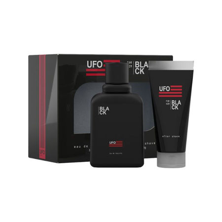 Imagen de Set UFO For Him Black Edition Edt 55 ml + After Shave 70 g