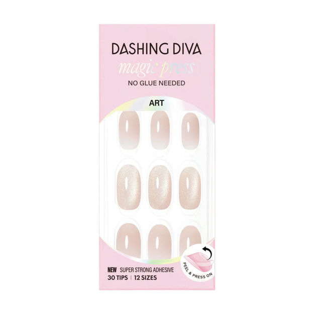 Imagen de Uñas en Gel Hortensia Dashing Diva Pearly Rose Gold