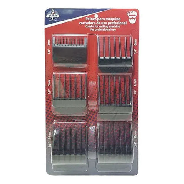 Imagen de Peines para Maquina de Corte Beauty Style x6 u