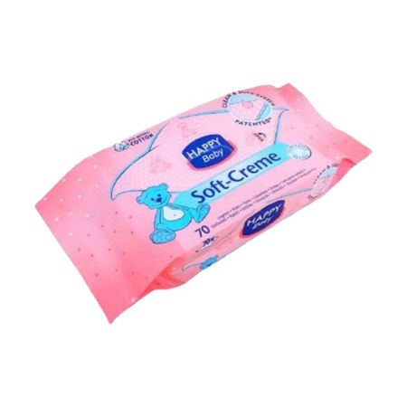 Imagen de Toallitas de Bebe Happy Baby 70 unidades