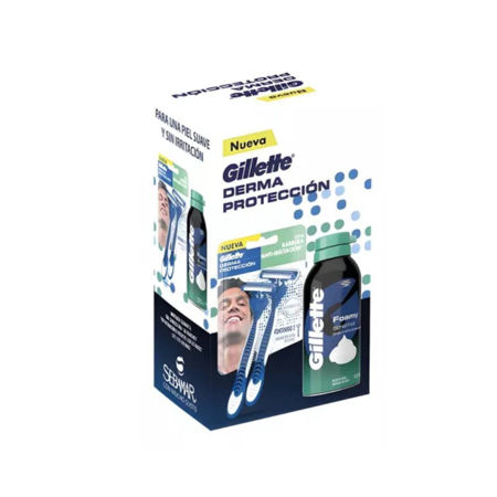 Imagen de Pack Gillette Espuma de Afeitar + Gillette Derma Protección