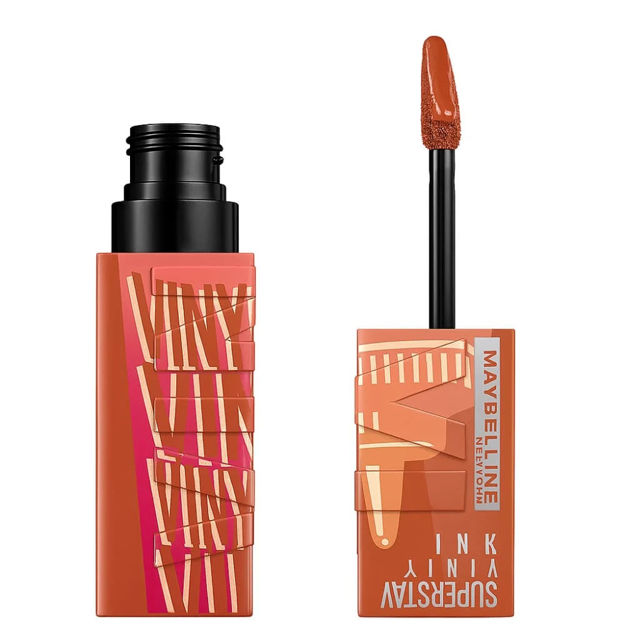Imagen de Labial Maybelline SuperStay Vinyl Ink N°185 Caramel