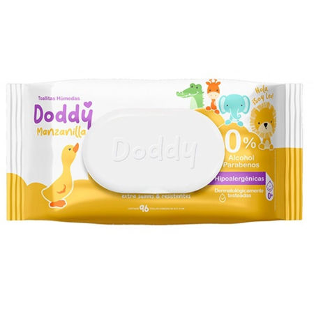 Imagen de Toallitas Humedas Doddy Manzanilla 96 unidades