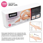 Imagen de Bandas Depilatorias x 100 unidades Evok