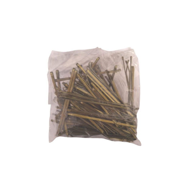 Imagen de Ganchos Largos para Cabello Dorado Beauty Style 100 unidades