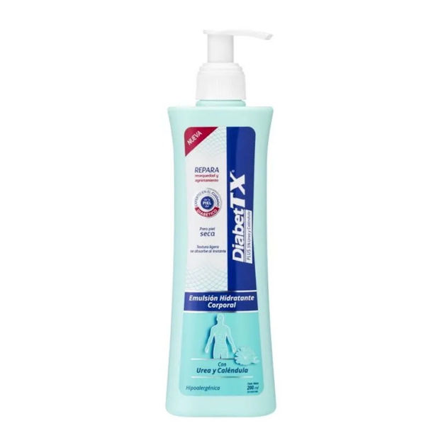 Imagen de Emulsion Hidratante Corporal DiabetTx 200 ml