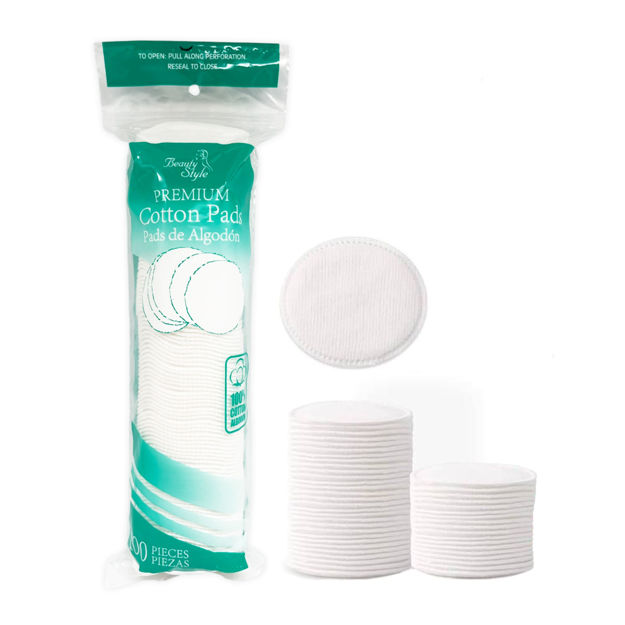 Imagen de Pads de Algodon Premium Beauty Style 100 unidades