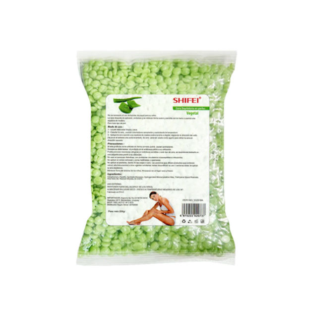 Imagen de Cera en Perlas Vegetal  Shifei 1 Kilo