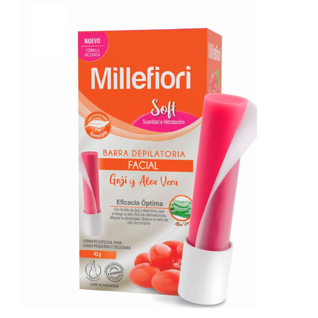 Imagen de Barra Depilatoria Facial Soft Millefiori 43 g