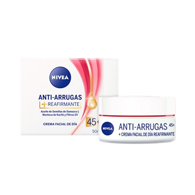 Imagen de Crema Reafirmante Antiarrugas 45+ Nivea 50 ml