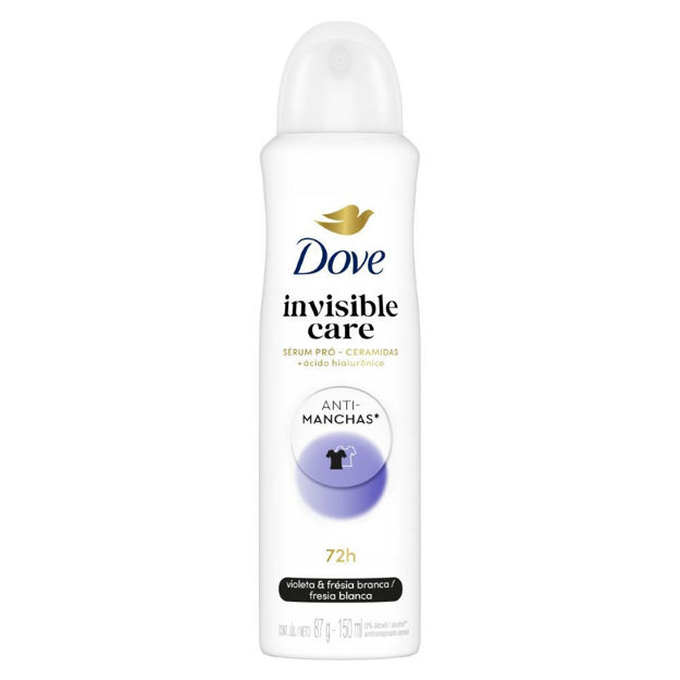 Imagen de Desodorante Spray Dove 150 ml Invisible Care
