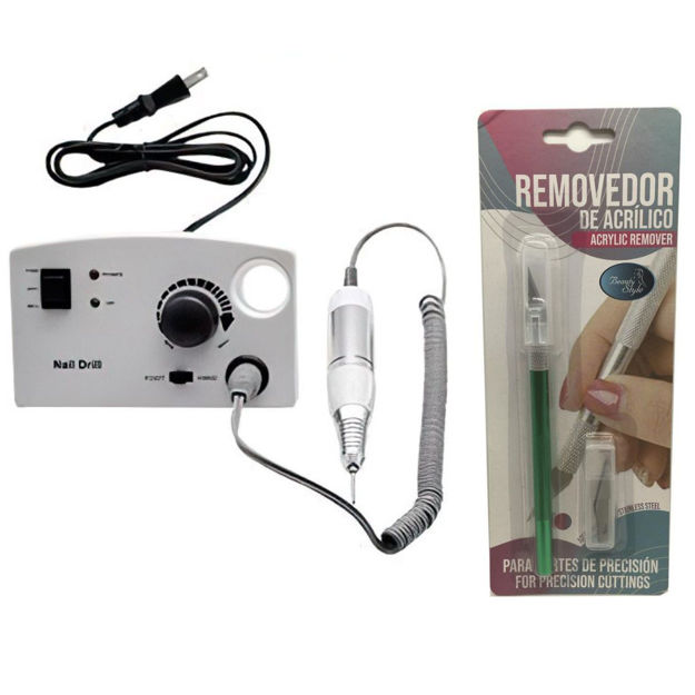 Imagen de Torno Profesional 35000 RPM + Cortador Removedor de Acrilico