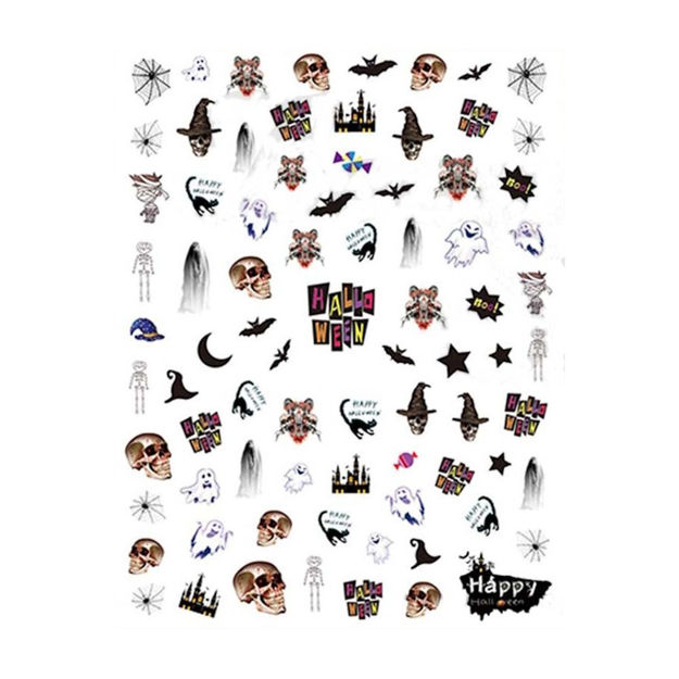 Imagen de Stickers para Uñas Beauty Style Halloween DD-451