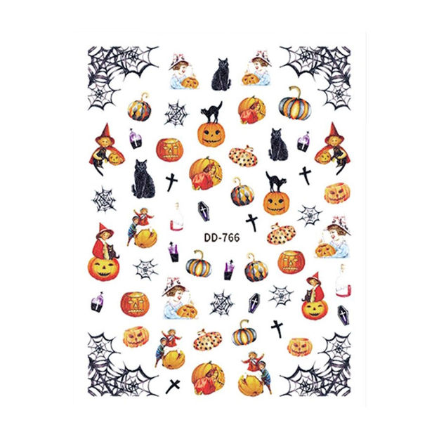 Imagen de Stickers para Uñas Beauty Style Halloween DD-766