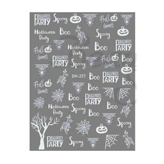 Imagen de Stickers para Uñas Beauty Style Halloween DH-257