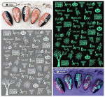 Imagen de Stickers para Uñas Beauty Style Halloween DH-257
