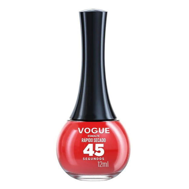 Imagen de Esmalte Vogue Rapido Secado 45 Segundos Rojo Antojo