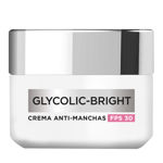 Imagen de Loreal Glycolic Bright Crema Dia + Crema Gel Noche + Serum