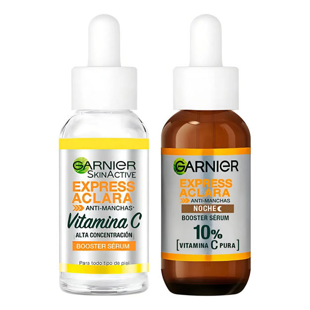 Imagen de Pack Serum Garnier Aclara Noche 30ml + Sérum Aclara Día 30ml