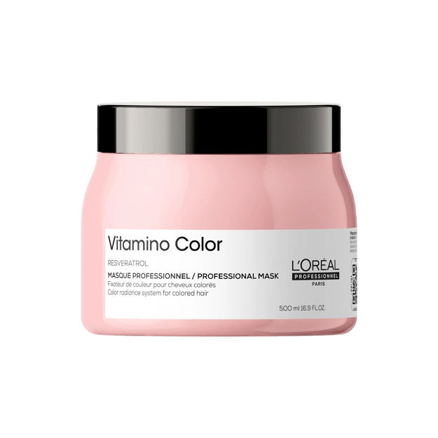 Imagen de Máscara Vitamino Color Cabellos Teñidos Loreal Pro 500 ml