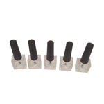 Imagen de Frasco Vidrio Esmalte 10 ml con Pincel Pack x5