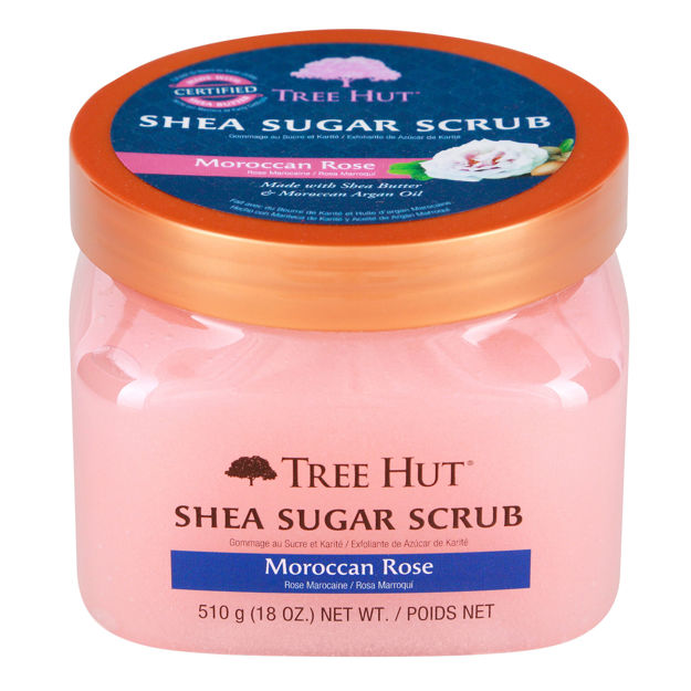 Imagen de Exfoliante Corporal Tree Hut Moroccan Rose 510 g