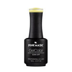 Imagen de Esmalte Semipermanente Pink Mask Gel Color Yellow Lily