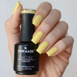 Imagen de Esmalte Semipermanente Pink Mask Gel Color Yellow Lily