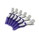 Imagen de Pinzas para el Cabello Beauty Style Colores Surtidos x6