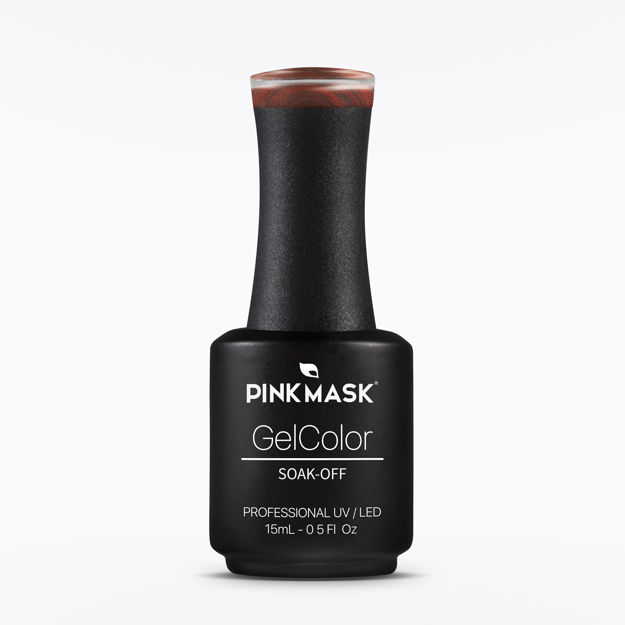 Imagen de Esmalte Semipermanente Pink Mask Gel Color Cat Eye 5