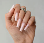 Imagen de Tips Dual System Pink Mask Dual Form Full Square