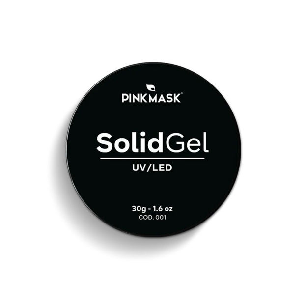 Imagen de Gel Sólido Pink Mask Clear