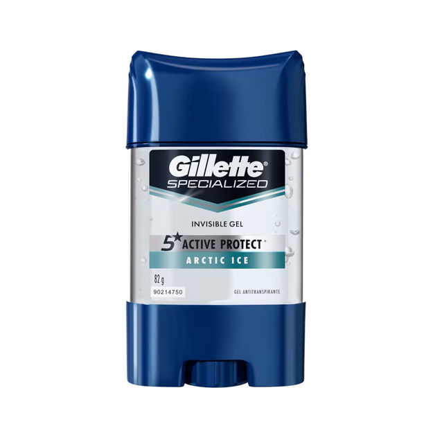 Imagen de Desodorante En Gel Invisible Gillette Artic Ice 82 g