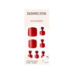 Imagen de Uñas en Gel para Pies Hortensia Dashing Diva Loving Red